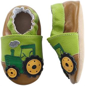 img 3 attached to Unicorn Moccasins Leather Toddler 0 6 12 18 24 Apparel & Accessories Baby Boys and Shoes