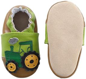 img 2 attached to Unicorn Moccasins Leather Toddler 0 6 12 18 24 Apparel & Accessories Baby Boys and Shoes