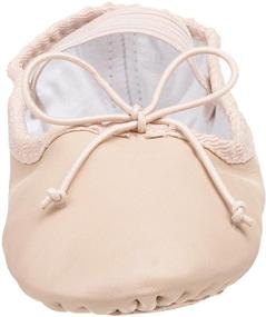 img 3 attached to Dance Class B410 Split Sole Toddler Girls' Shoes