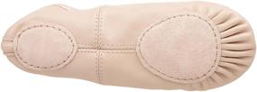 img 1 attached to Dance Class B410 Split Sole Toddler Girls' Shoes