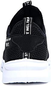 img 2 attached to Breathable Boys' Toddler Running Sneakers - FJWYSANGU Sneakers for Active Kids