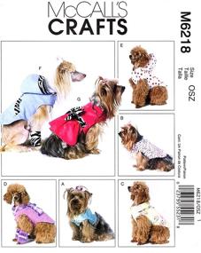 img 1 attached to McCalls Patterns 🐶 for Dog Clothes - M6218