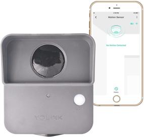 img 4 attached to YoLink Smart Outdoor Motion Detector: 1/4 Mile Range LoRa-Powered Wireless Sensor for Driveway Alert, Trespassing Alarm, Remote Monitoring & Alerts - Alexa, IFTTT Compatible. Hub Required!