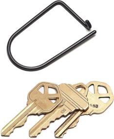 img 1 attached to 🔑 Craighill Wilson Keyring Carbon Black: Sleek & Stylish Key Organizer for Modern Individuals