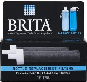 img 2 attached to 💧 Enhance Hydration with Brita Water Bottle Filter Replacements - BPA Free - 2 Count