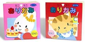 img 1 attached to Japanese Import: Showagrimm Mini Mini Origami Paper - Set of 500 Sheets