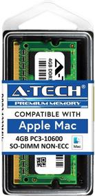 img 3 attached to 🖥️ 4GB PC3-10600 A-Tech Memory RAM Module for Apple Mac Mini, iMac, MacBook Pro Mid 2010 & Late 2011 (A1286, MD311LL/A, A1297, MC511LL/A, A1312, MC309LL/A, A1311, MC812LL/A, MC813LL/A, MC814LL/A, MC815LL/A, A1347)