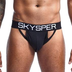 img 3 attached to 🩲 SKYSPER Jockstrap Athletic Supporters: Superior Men's Jock Strap Underwear