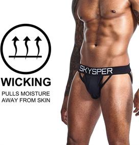img 2 attached to 🩲 SKYSPER Jockstrap Athletic Supporters: Superior Men's Jock Strap Underwear
