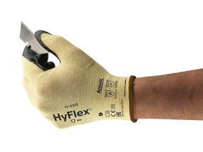 img 1 attached to 🧤 Ansell HyFlex 11 500 Resistant 10: Durable and Protective Glove for Optimal Hand Safety