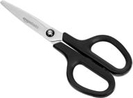 ✂️ 7-inch fluorine coated curve blade scissors by amazon basics logo