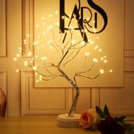 🌟 tabletop firefly bonsai tree light - 108 led fairy lights for christmas home decor logo