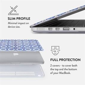 img 2 attached to BURGA Cover Compatible MacBook Model Laptop Accessories and Bags, Cases & Sleeves