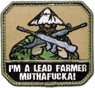 🌵 patch for lead farmer muthaa in arid color - enhanced for seo logo