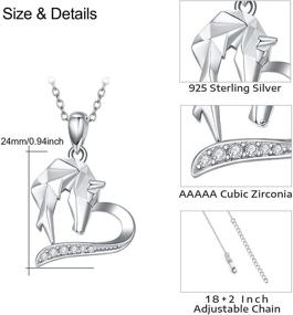 img 2 attached to Horse Necklace for Women – 925 Sterling Silver Animal Pendant Jewelry – Perfect Horse Gifts for Girls, Mothers and Daughters