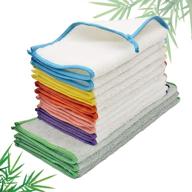 🌿 bamboo dish cloths: super absorbent, soft, durable, and eco-friendly - mastertop 13 pack logo