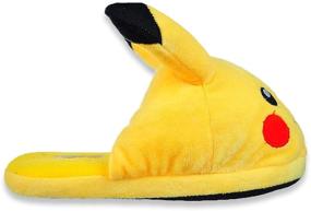 img 1 attached to 👟 Pikachu Boys' Slip-On Slippers - Pokemon-Inspired Shoes for Boys