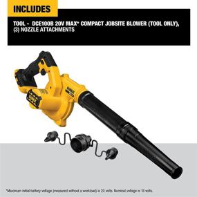 img 3 attached to 💨 DEWALT Compact Jobsite Blower DCE100B