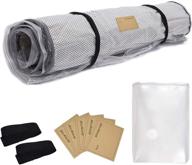 🛏️ premium foam mattress vacuum bag with straps & name tag stickers – sealable & leakproof, ideal for moving & storage (queen/full/full xl) logo
