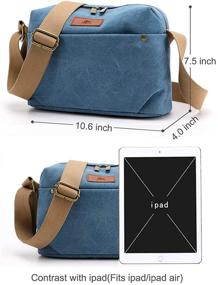 img 3 attached to 👜 Women's Handbags & Wallets Collsants Crossbody Messenger Shoulder Satchel