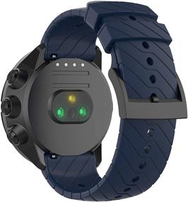 img 1 attached to TenCloud Bands Compatible With Suunto 7/9 Baro Wearable Technology