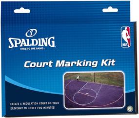 img 2 attached to 🏀 Master the Court: Spalding Basketball Court Marking Kit for Precision and Perfection