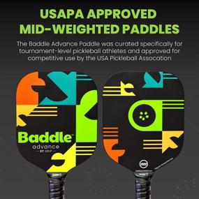 img 3 attached to Baddle Advance Pickleball Elongated Midweight Tournament