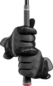 img 2 attached to Enhance Your Golf Performance with TaylorMade Rain Control Golf Gloves (Pair)