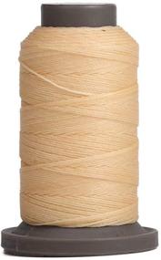 img 4 attached to 🧵 WUTA Leather Sewing Lines: Round Waxed Thread for DIY Leather Work - 28 Colors Available (Lvory, 0.65mm, 76Yards)