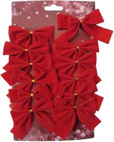 img 3 attached to Holiday Essentials Velvet Christmas Bows