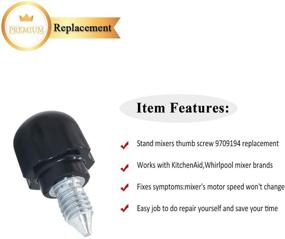 img 1 attached to Primeswift 9709194 Stand Mixer Thumb Screw: Compatible Replacement for WP9709194, 4162142
