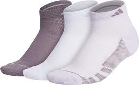 img 4 attached to 🧦 adidas Women's Superlite Stripe Low Cut Socks (Pack of 3)