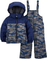 oshkosh b_gosh toddler snowbib snowsuit logo