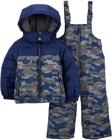 img 4 attached to OshKosh B_Gosh Toddler Snowbib Snowsuit