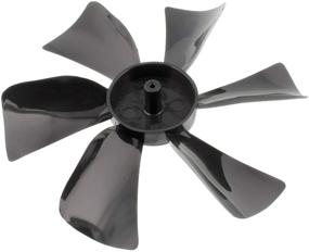 img 2 attached to 🔧 Dumble 6in Black RV Bathroom Fan Blade Replacement with 0.094in Round Bore - Camper Fan Blade Replacement for Dumble Fans