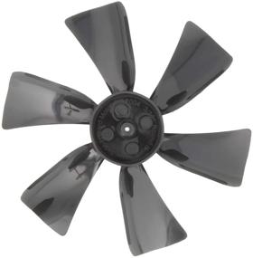 img 3 attached to 🔧 Dumble 6in Black RV Bathroom Fan Blade Replacement with 0.094in Round Bore - Camper Fan Blade Replacement for Dumble Fans