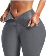 🩲 cfr women's corseted workout leggings - high waist, tummy control, body shaping, yoga pants logo