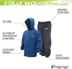 img 3 attached to Youth Frogg Toggs Polly Woggs Waterproof and Breathable Rain Suit