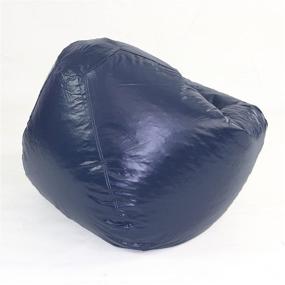 img 1 attached to 🛋️ American Furniture Alliance Fun Factory Classic Small Navy Blue Bean Bag - A Visual Representation