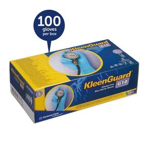 img 3 attached to 🧤 Kleenguard G10 Blue Nitrile Gloves - KCC57373