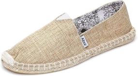 img 4 attached to Altxic Casual Painted Canvas Espadrilles