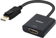 🔌 4k displayport to hdmi active adapter - benfei gold-plated cord supporting multi-screen gaming with eyefinity logo