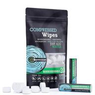 surviveware 200 count compressed wipes, compact towels, toilet paper tablets logo