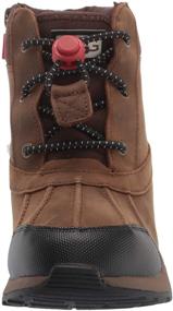 img 3 attached to UGG Turlock Leather Weather Walnut Boys' Shoes and Boots
