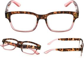 img 2 attached to 👓 Stylish 5-Pack Reading Glasses for Women: Fashionable Readers for Any Occasion