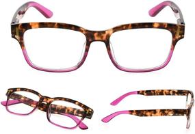 img 1 attached to 👓 Stylish 5-Pack Reading Glasses for Women: Fashionable Readers for Any Occasion