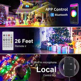 img 3 attached to Bluetooth Outdoor Waterproof Changing Christmas