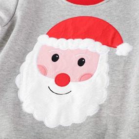 img 2 attached to Toddler Christmas Sweatshirts Hoodies Pullover Boys' Clothing for Fashion Hoodies & Sweatshirts