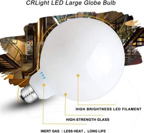 img 2 attached to 🔌 CRLight Dimmable Vintage Filament Industrial Electrical Lighting Components: An Equivalent Solution for Classic Ambiance