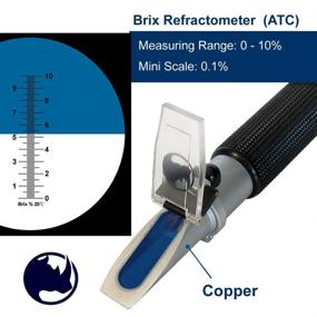 img 3 attached to 🌡️ Automatic Temperature Compensation Handheld Refractometer